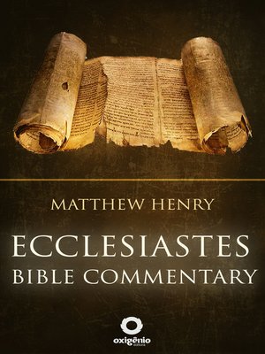 cover image of Ecclesiastes--Complete Bible Commentary Verse by Verse